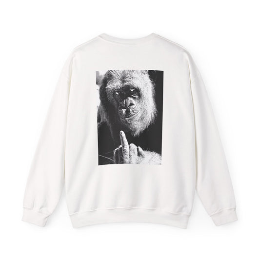 Funny Gorilla Middle Finger Sweatshirt