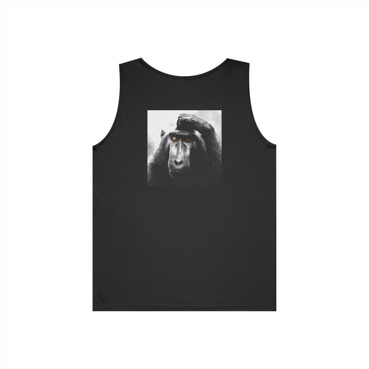 Cool Graphic Monkey Tank Top, Summer Camping Shirt, Gift for Animal Lovers, Beach Wear, Funny Humor Tee