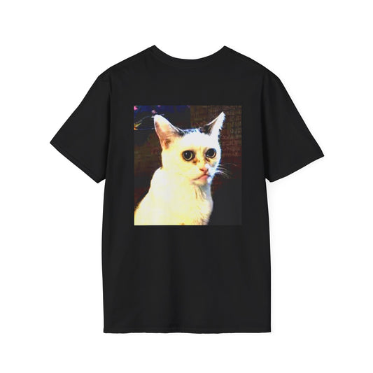 Funny Cat Meme Unisex Softstyle T-Shirt