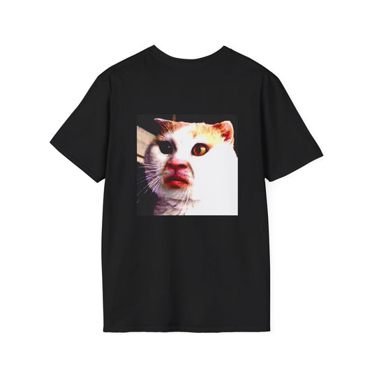 Funny Cat Graphic Tee - Unisex Softstyle T-Shirt