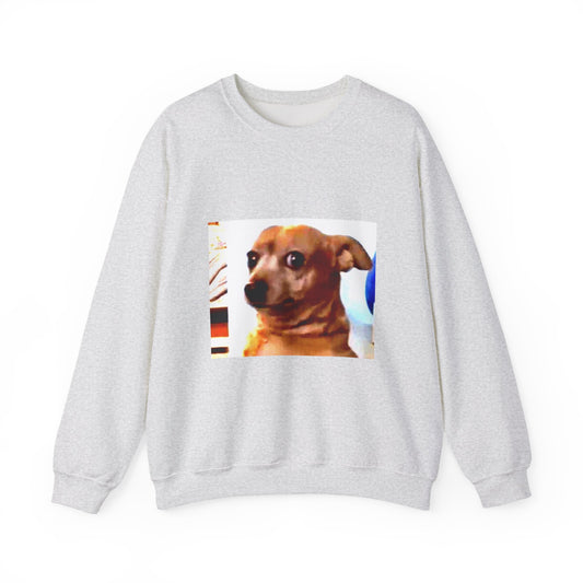 Chihuahua Side-Eye Sweatshirt – Funny Meme Dog Crewneck
