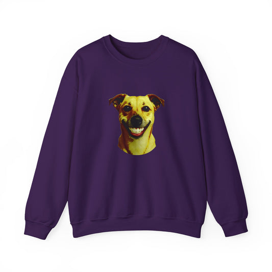 Dog Lover's Crewneck Sweatshirt, Unisex Pet Gift, Cozy Dog Sweatshirt, Animal Lover Apparel, Cute Pet Sweatshirt