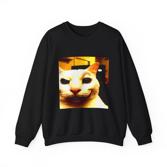 Cool Cat Unisex Sweatshirt | Fun & Comfy Crewneck