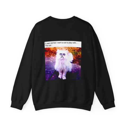 Funny Meme Cat Sweatshirt