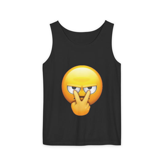 Emoji Expression Tank Top - Unisex, Casual Wear, Summer Essential, Gift Idea, Festival Top
