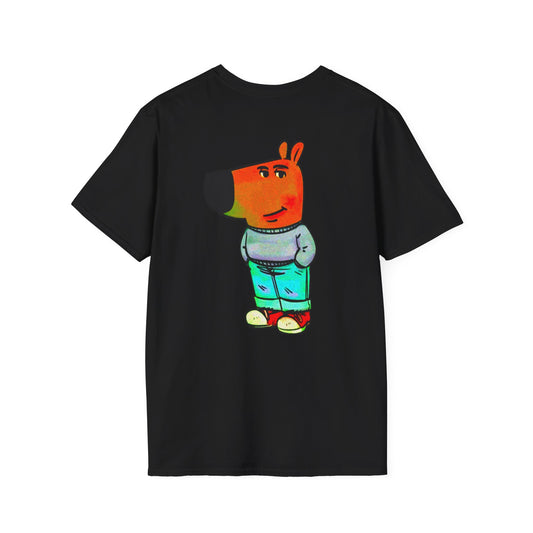 Colorful Cartoon Dog Unisex T-Shirt