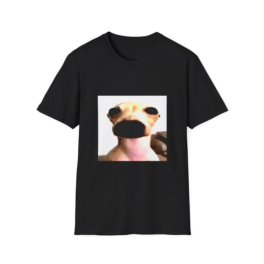 Funny Dog Meme Unisex Softstyle T-Shirt