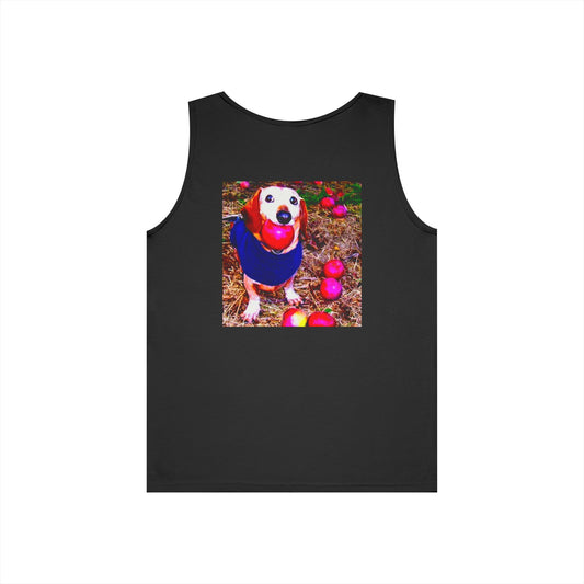 Tank Top - Viral Dog with Apple Design