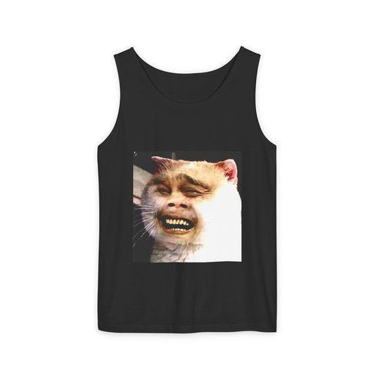 Laughing Cat Meme Tank Top