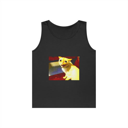 Cat Tank Top - Funny Cat Design