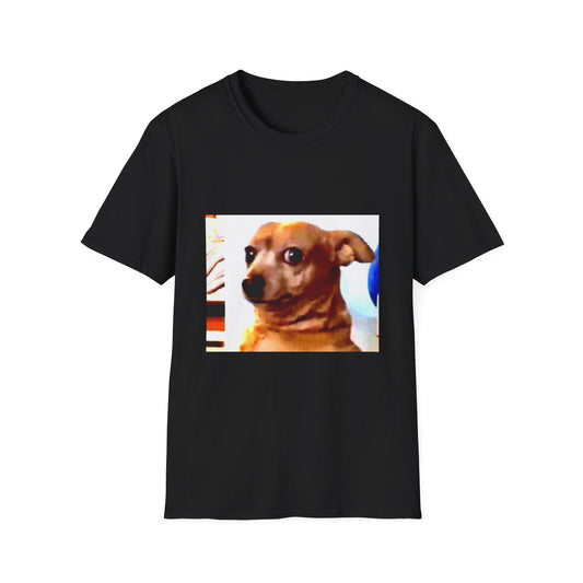 Funny Dog Meme Unisex Softstyle T-Shirt