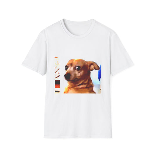 Funny Dog Meme Unisex Softstyle T-Shirt